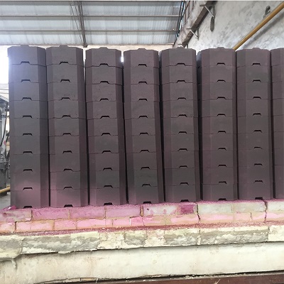 玻璃窯蓄熱室用鉻剛玉筒子磚